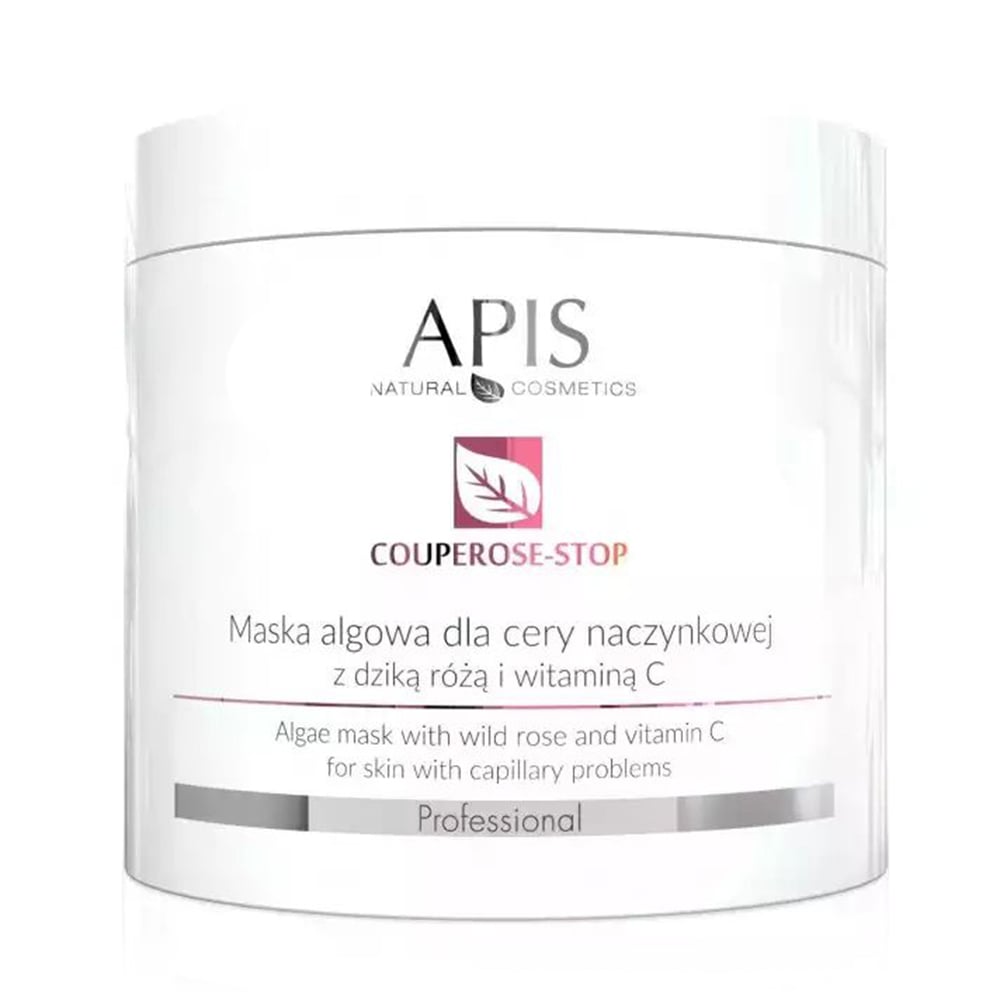 Альгінатна водоростева маска для капілярної шкіри Apis Natural Cosmetics Couperouse Stop, 200 г