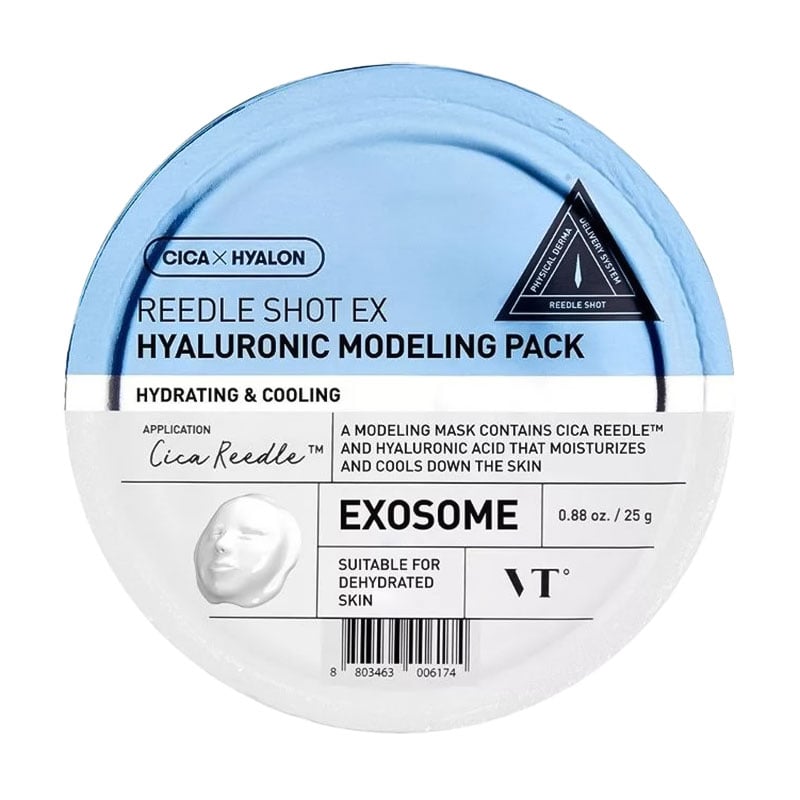 Моделювальна маска для обличч VT Cosmetics Reedle Shot EX Hyaluronic Modeling Pack з гіалуроновою кислотою, 25 г